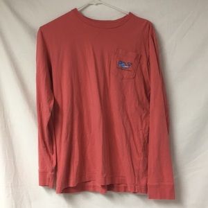 Girls XL Coral Vineyard Vines Long Sleeve T